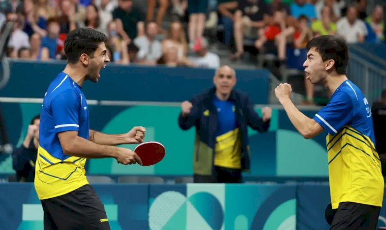 Brasil avança às quartas do tênis de mesa por equipes masculinas