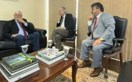 Carlos Bernardo cumpre agenda em Brasília