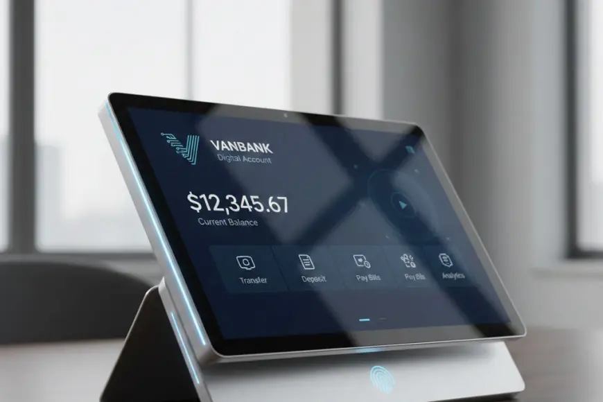 VANBANK: Conta digital inteligente para quem não tem tempo a perder. VANBANK, simples assim